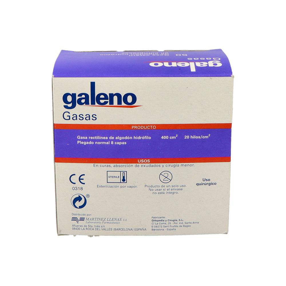 Gasa Est Galeno ( S-5U ) 50 Unid