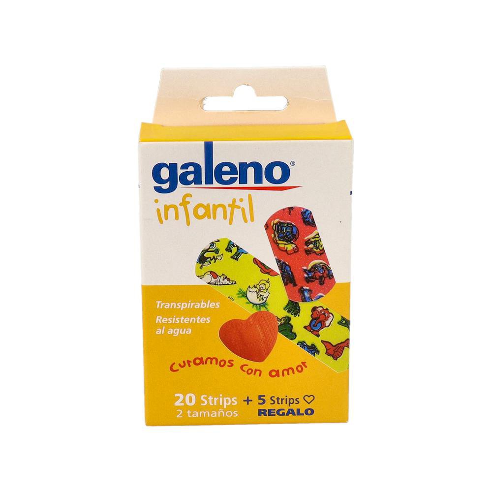 Tiritas Galeno Infantil 2Tamanos 20 U