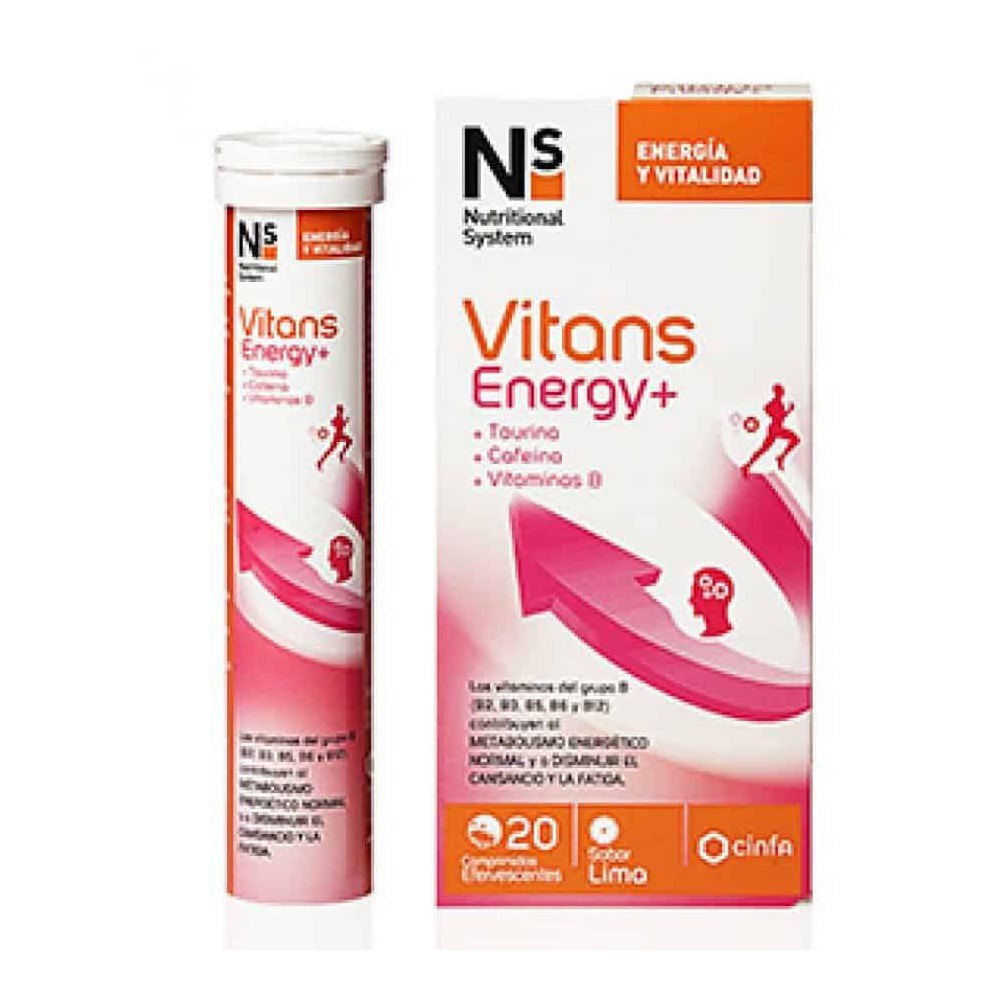 ns vitans energy 20 comprimidos efervescentes