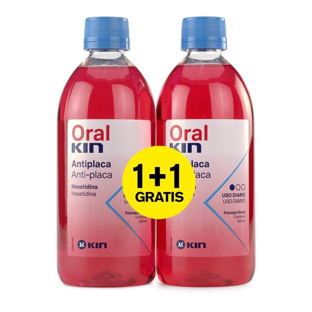 oralkin enjuague 500 ml pack 2x1