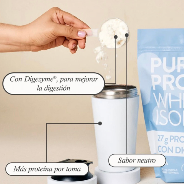 BAÏA Pure Protein Whey Isolate Neutro 750 gramos