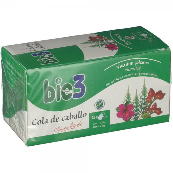 bie3 cola de caballo 25 bolsitas