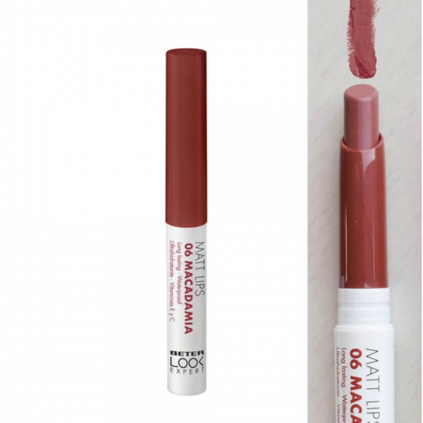 Beter barra de labios Look-Expert Matt Lips Macadamia
