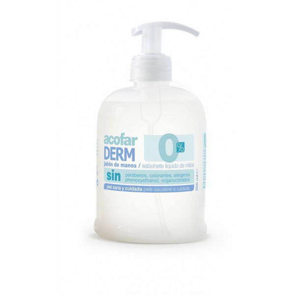 acofarderm jabon de manos 0 500ml