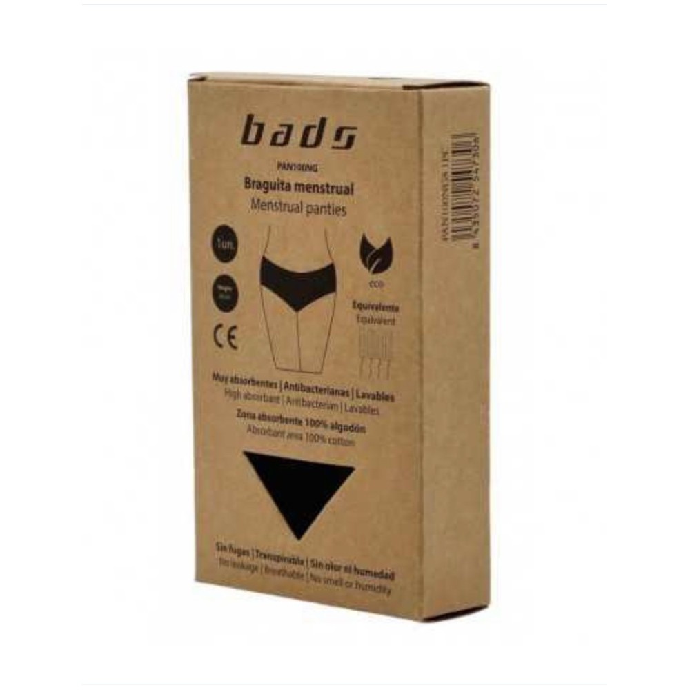 Braguita menstrual Bads 1 unidad talla M